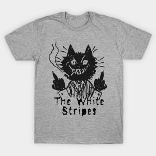 white and the bad cat T-Shirt